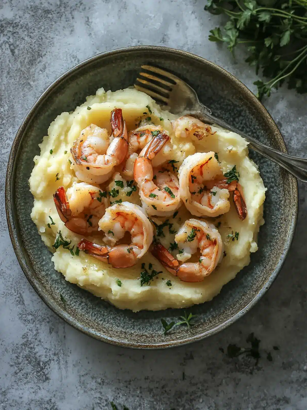 Creamy Garlic Shrimp Over Mashed Potatoes to Wow Your Dinner Guests 3 Creamy Garlic Shrimp Over Mashed Potatoes