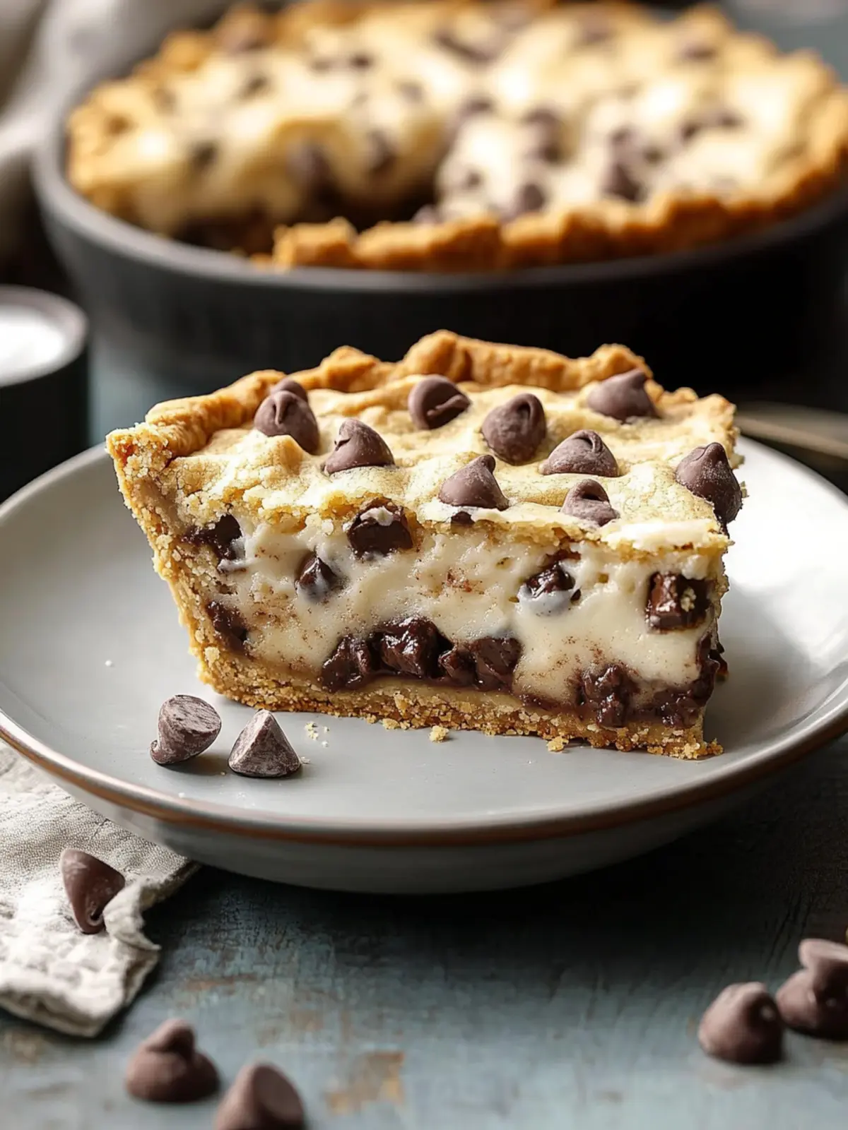 Decadent Chocolate Chip Cookie Pie for Ultimate Indulgence 3 Chocolate Chip Cookie Pie