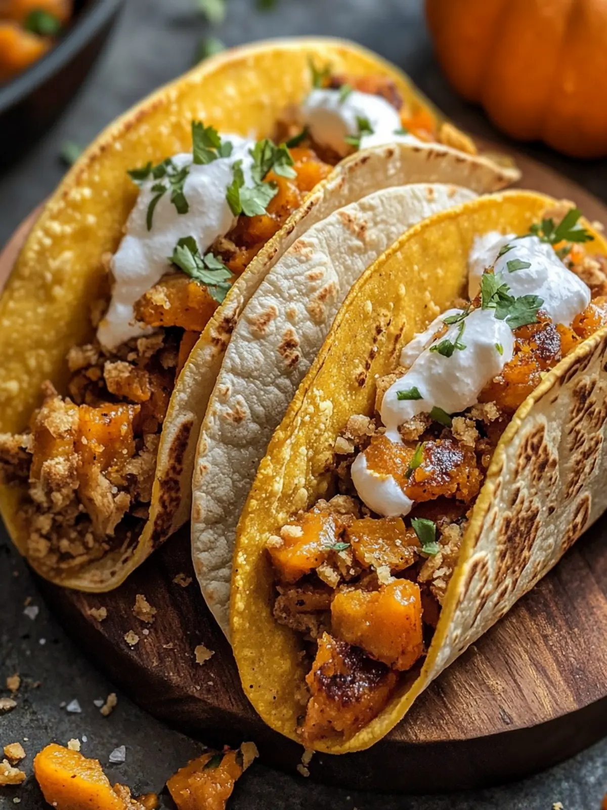 Pumpkin Pie Tacos: The Ultimate Fall Twist You Need! 2 Pumpkin Pie Tacos