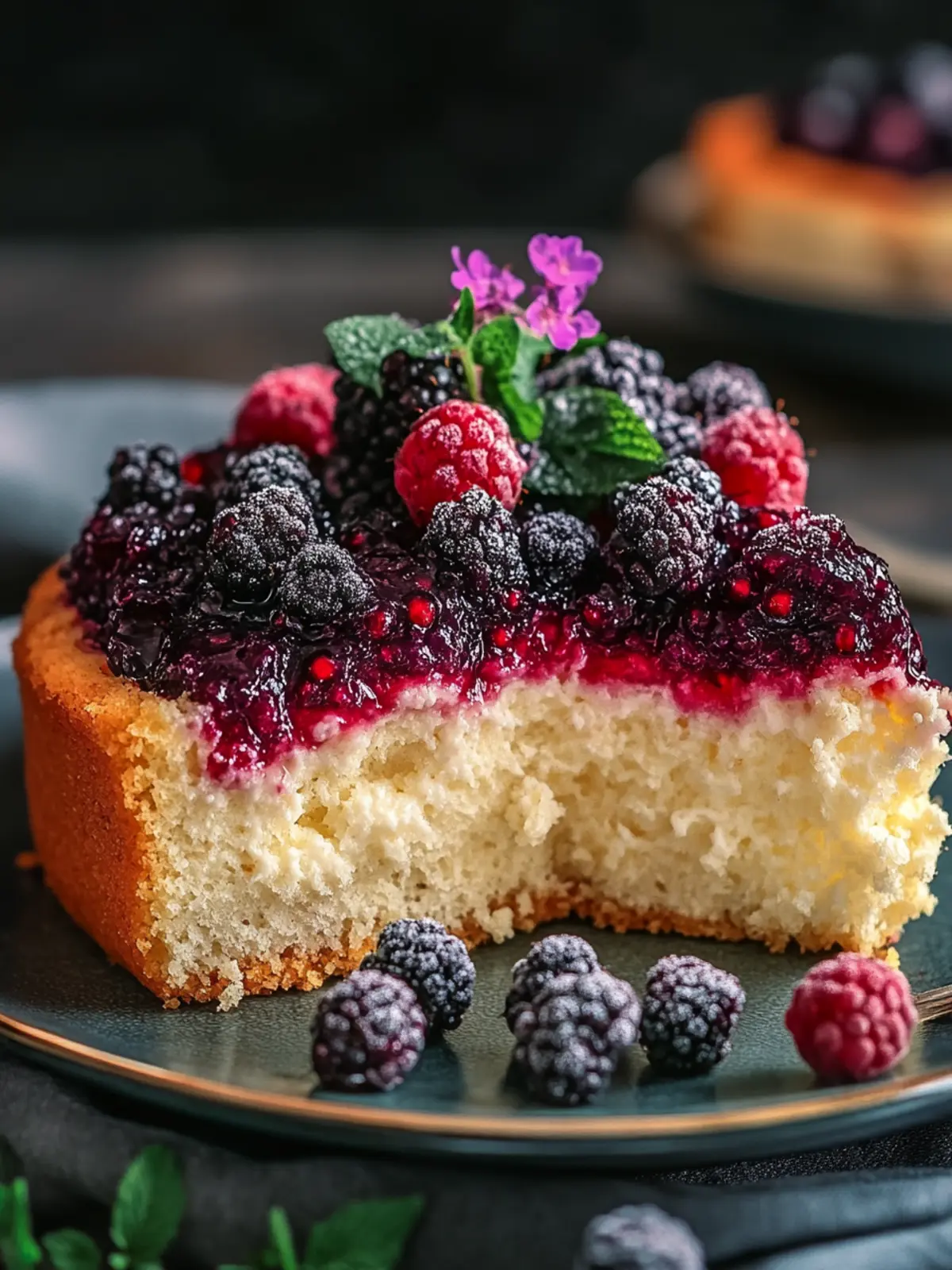 Cottage Cheese and Berry Jam Cake for Guilt-Free Indulgence 3 Cottage Cheese and Berry Jam Cake