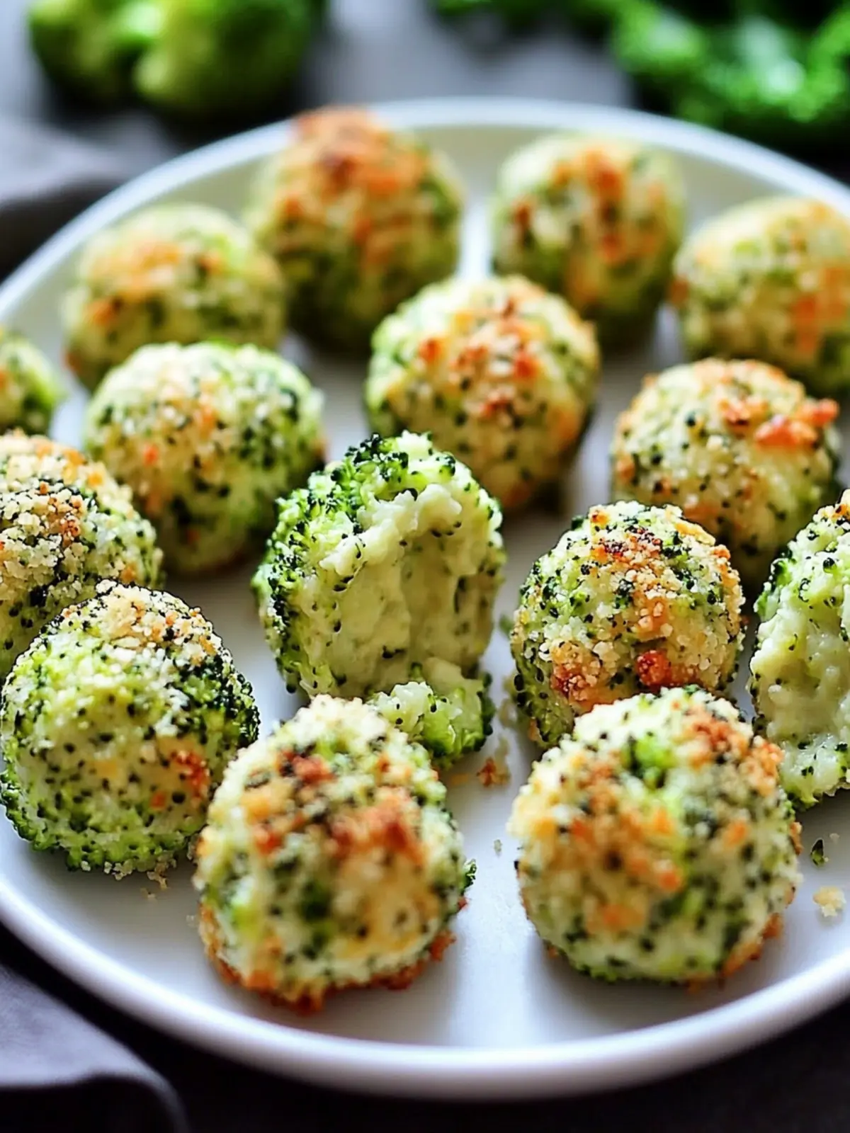 Baked Broccoli Cheese Balls: Crispy, Cheesy Comfort Awaits 4 Baked Broccoli Cheese Balls
