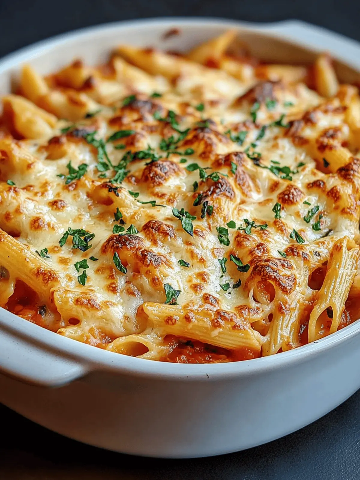 Creamy Tomato Basil Pasta Bake You'll Crave Again and Again 2 Creamy Tomato Basil Pasta Bake