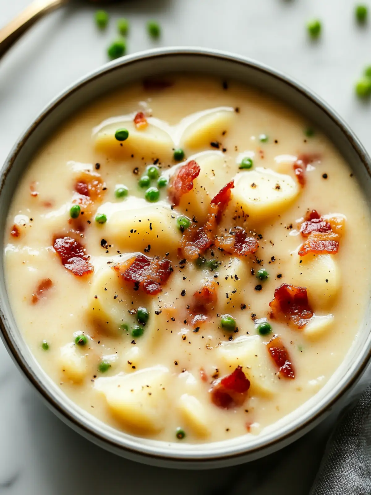 Creamy Potato Soup with Bacon for Ultimate Cozy Nights 2 Creamy Potato Soup with Bacon