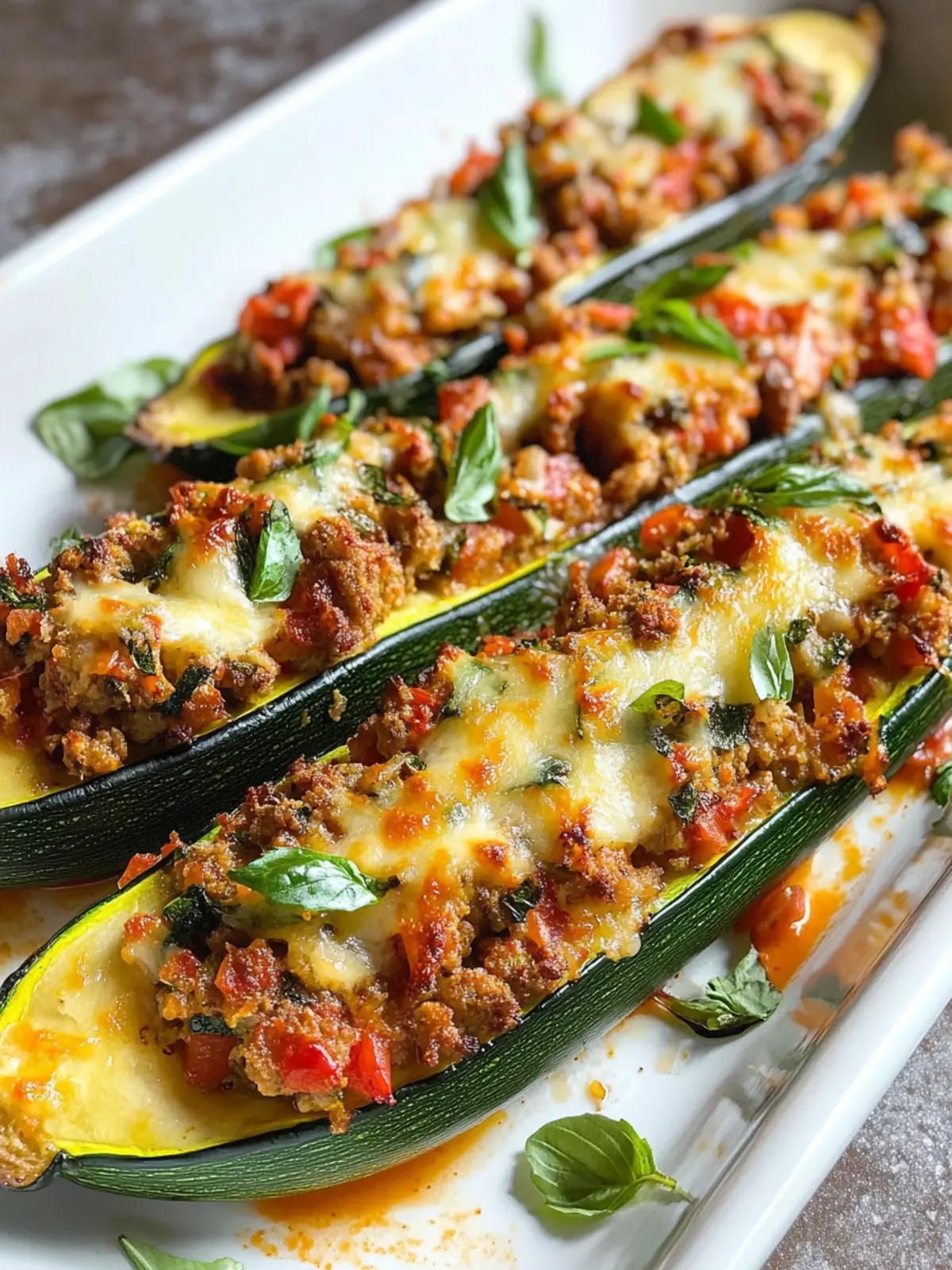 Deliciously Easy Stuffed Zucchini for a Wholesome Dinner 3 Stuffed Zucchini