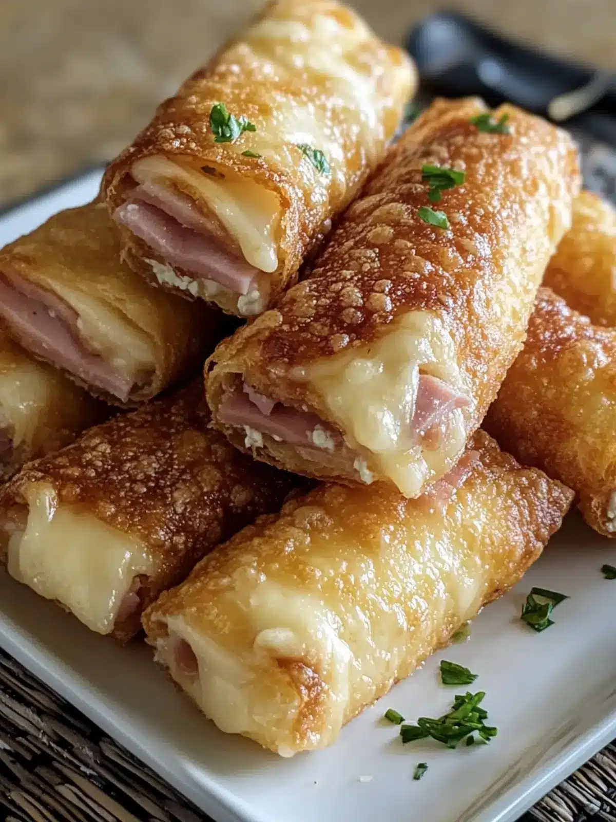 ham and cheese roll