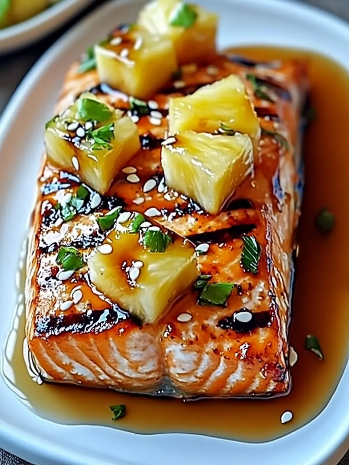 Honey Pineapple Salmon: A Sweet Twist on Grilled Perfection