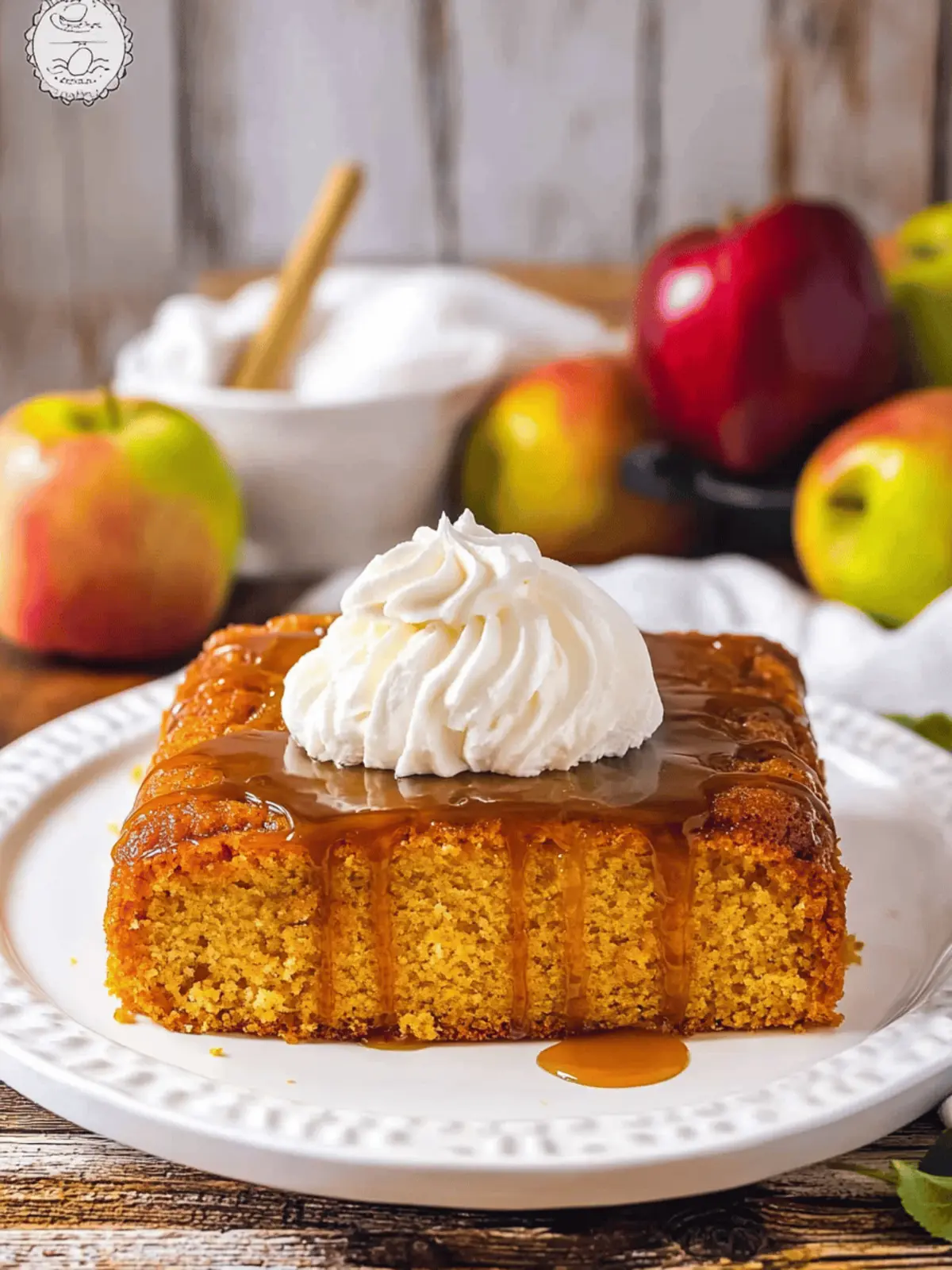 Irresistible Caramel Apple Cake That'll Warm Your Heart 4 Caramel Apple Cake