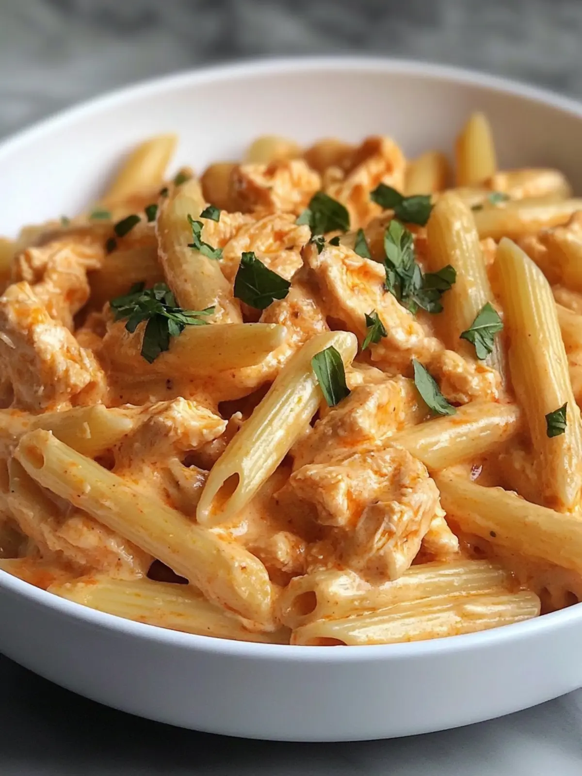 Buffalo Chicken Alfredo Penne: A Comfort Food Delight You ll Love 2 Buffalo Chicken Alfredo Penne