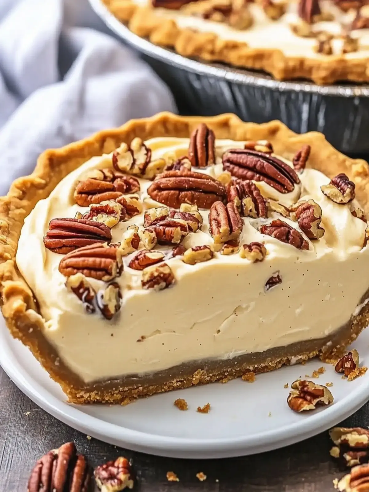 My Best Favorite Pecan Cream Pie!