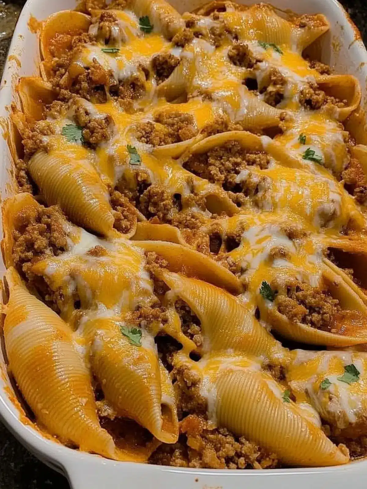 Taco Stuffed Shells