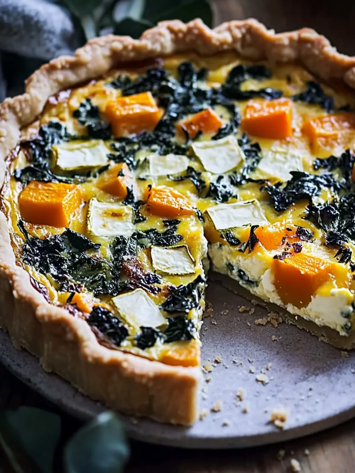 Rustic Winter Vegetable & Herb Quiche with Pillowy Crust Delight 4 Rustic Winter Vegetable & Herb Quiche with Pillowy Crust
