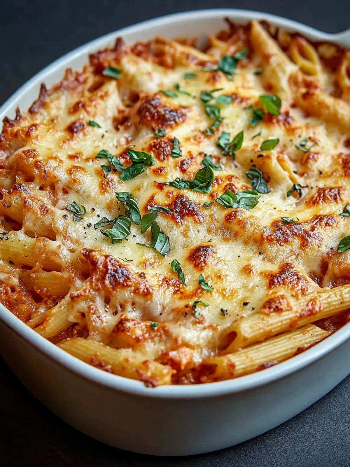 Creamy Tomato Basil Pasta Bake: Comfort Food Made Easy 3 Creamy Tomato Basil Pasta Bake