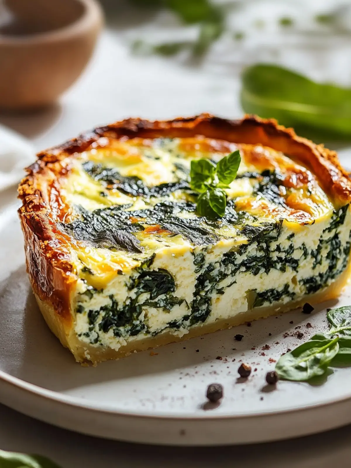 Irresistible Cottage Cheese Spinach Crustless Quiche Delight 2 Irresistible Cottage Cheese Spinach Crustless Quiche