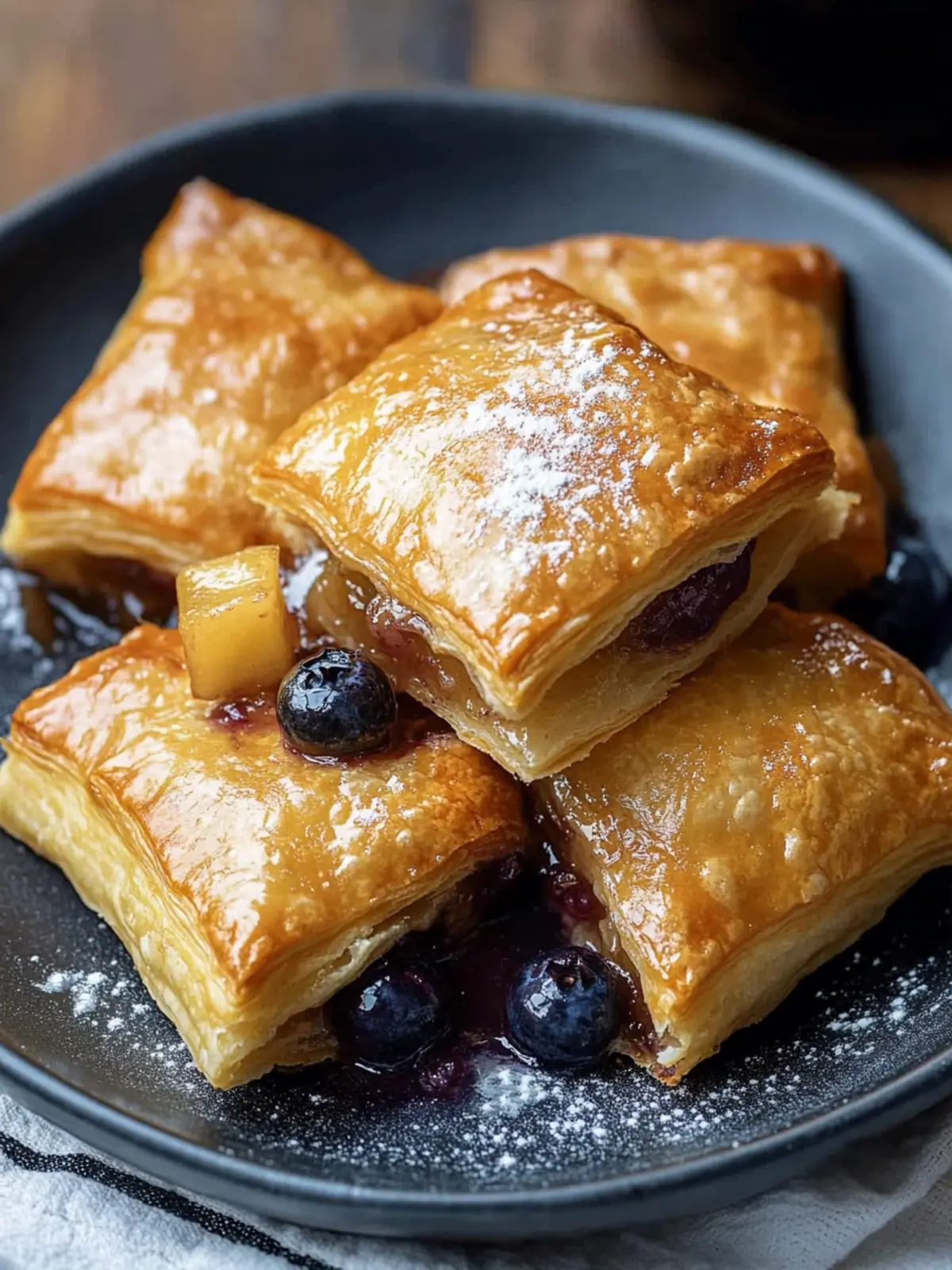 Luscious Blueberry Puff Pastry for Effortless Baking Delight 4 Blueberry Puff Pastry