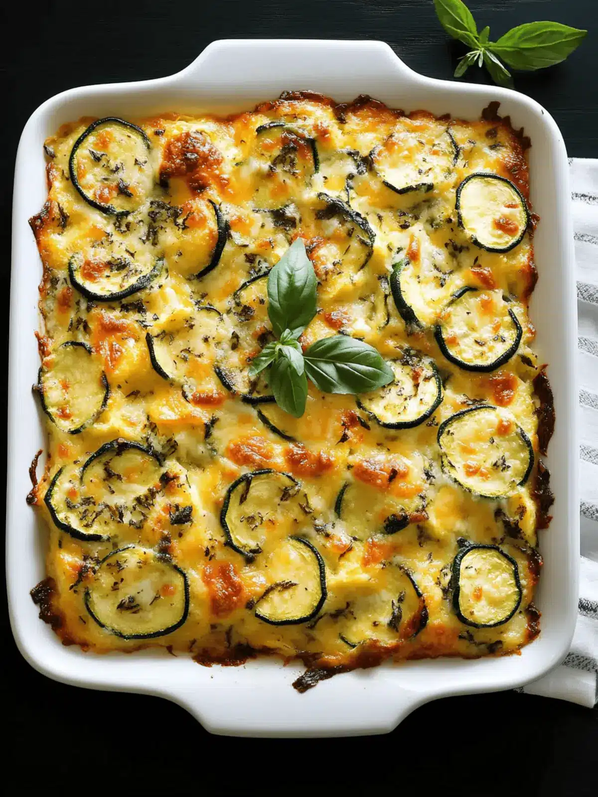 Cheesy Zucchini Bake: Comforting Delight for Everyone 3 Cheesy Zucchini Bake