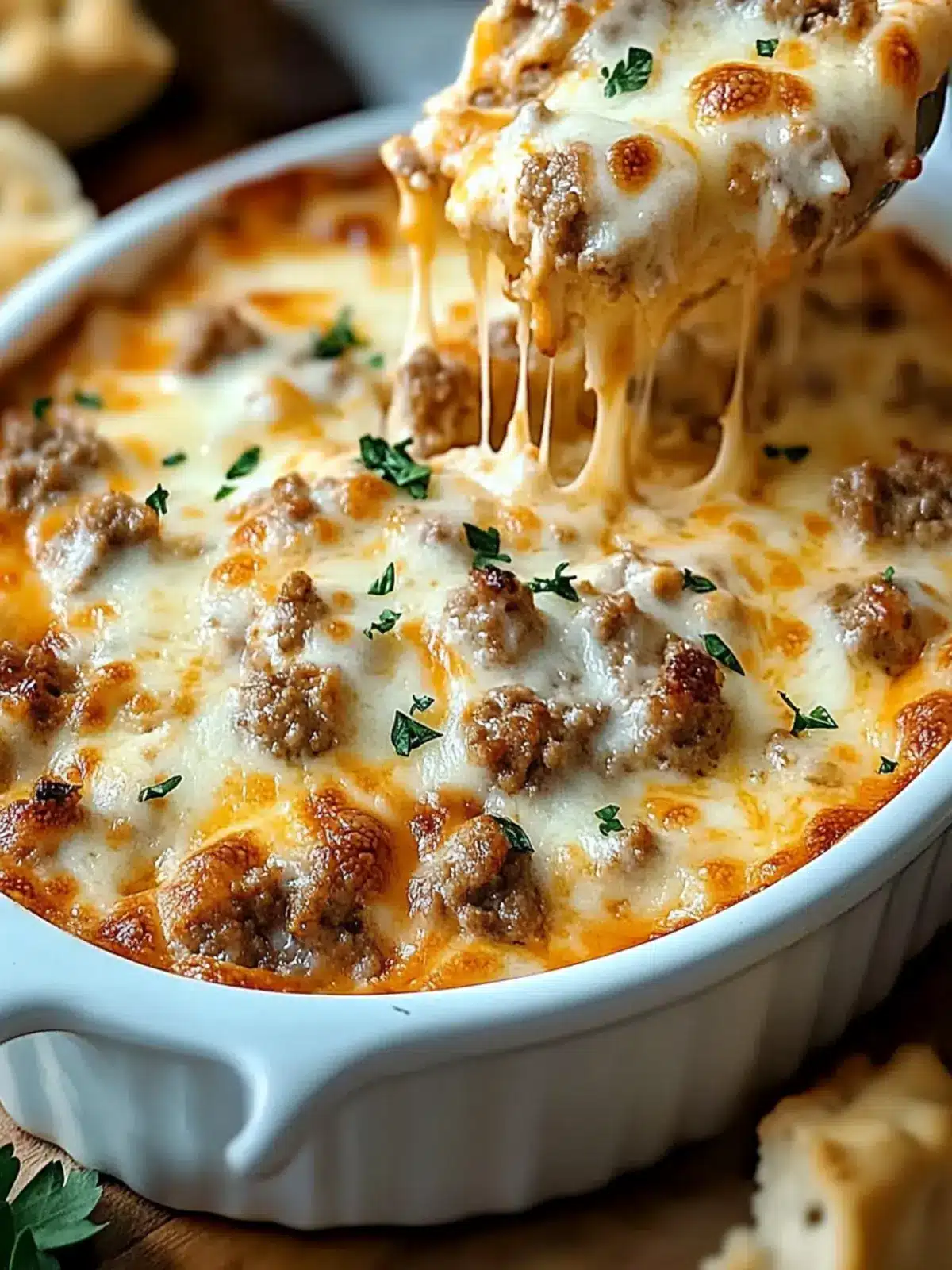 Sausage Cheese Dip: The Ultimate Game Day Crowd-Pleaser 3 Sausage Cheese Dip