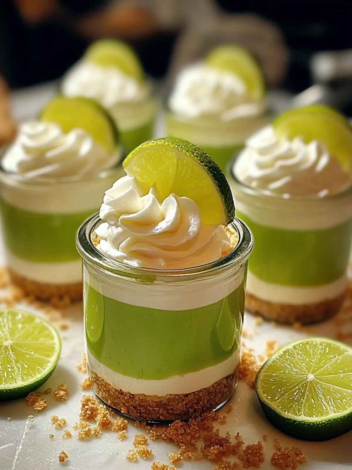 Zesty Key Lime Pie Jars for Quick Sweet Satisfaction 3 Key Lime Pie Jars