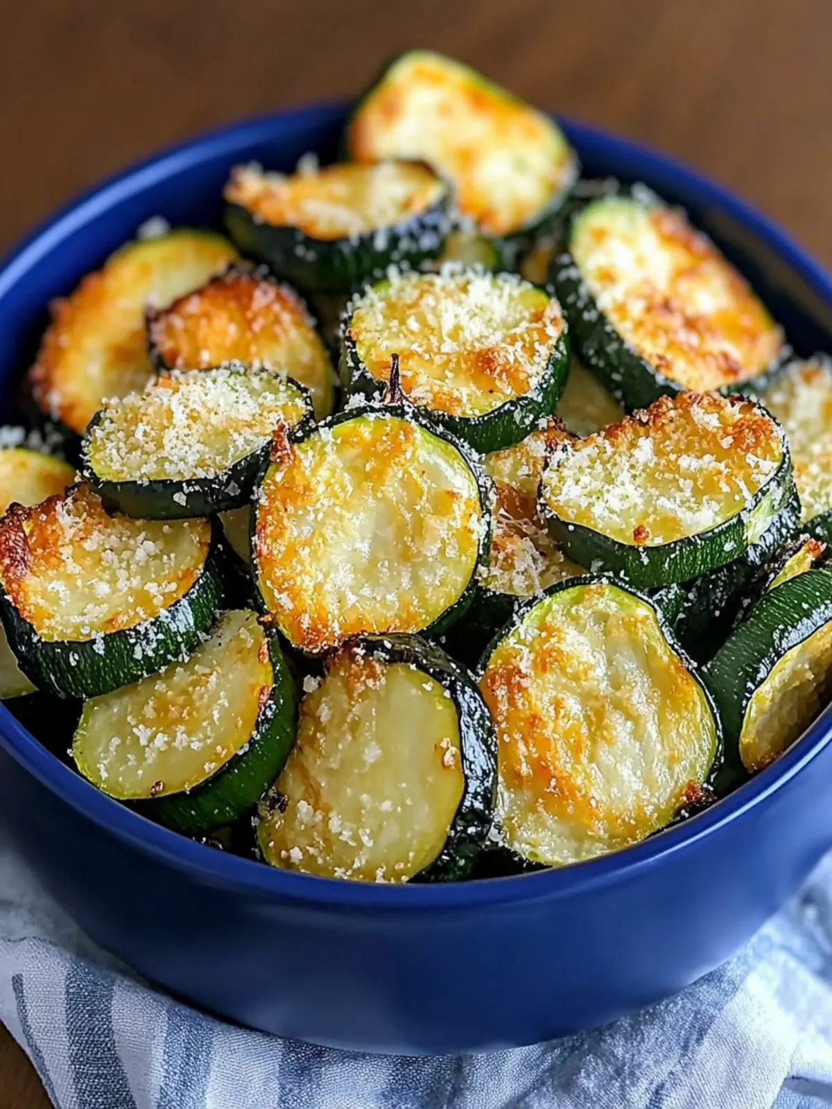 Crispy Air Fryer Zucchini with Parmesan You'll Crave Tonight 4 Air Fryer Zucchini with Parmesan