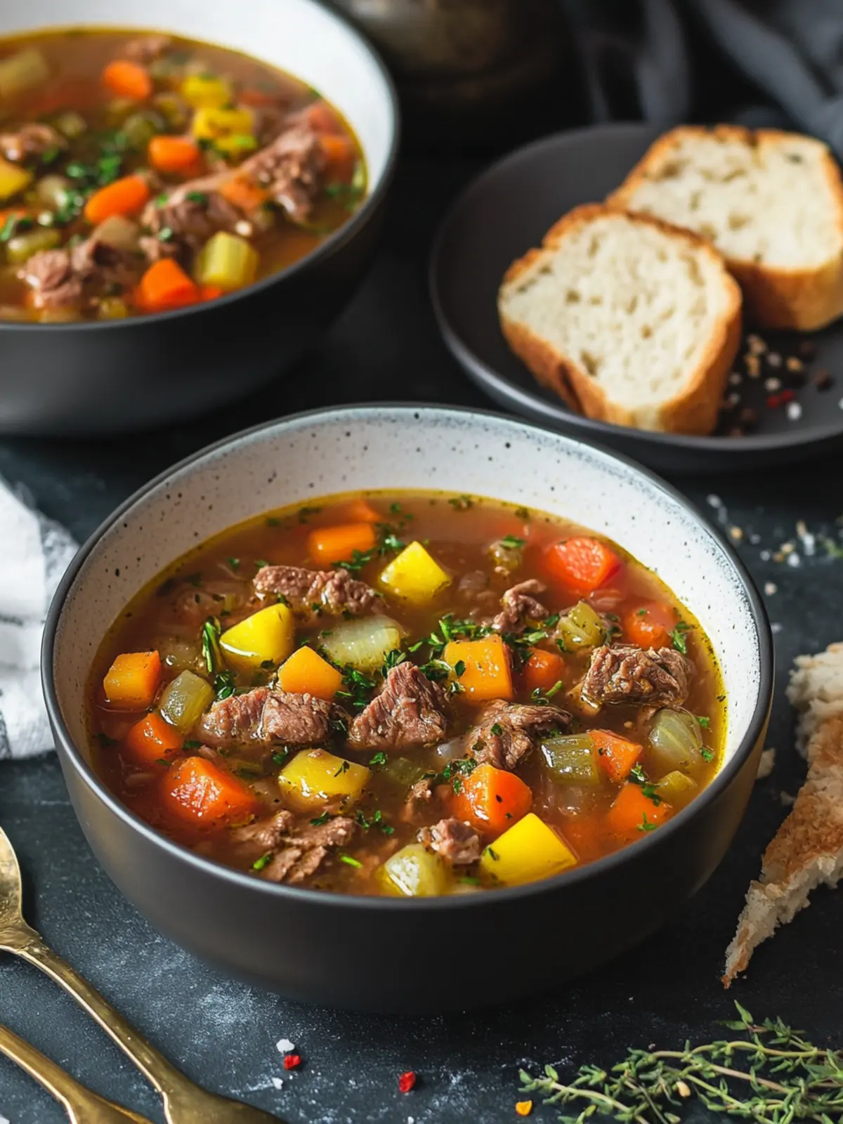 Ultimate Beef Vegetable Soup: A Cozy One-Pot Delight 3 Beef Vegetable Soup