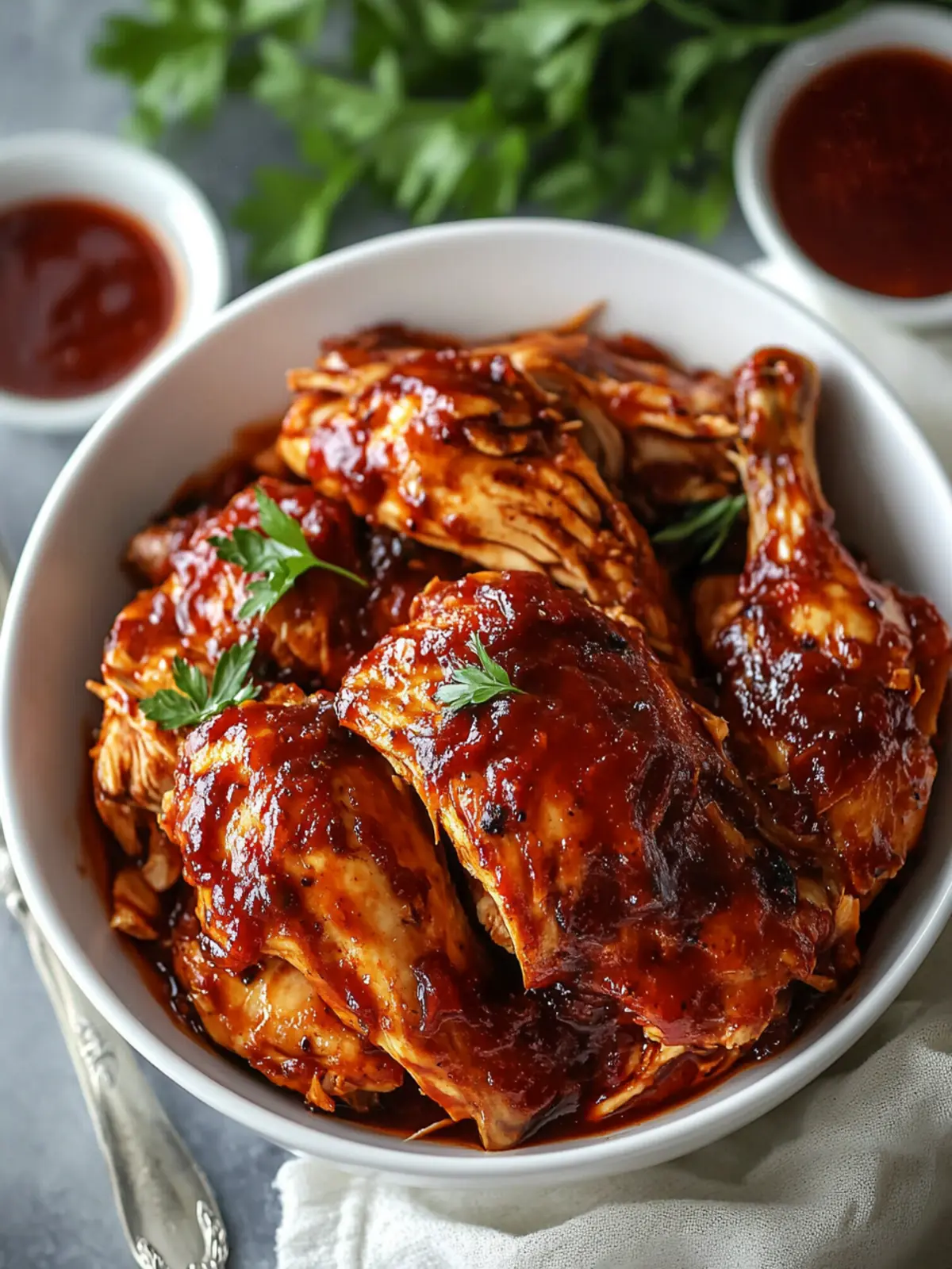 Crockpot Bbq Chicken!