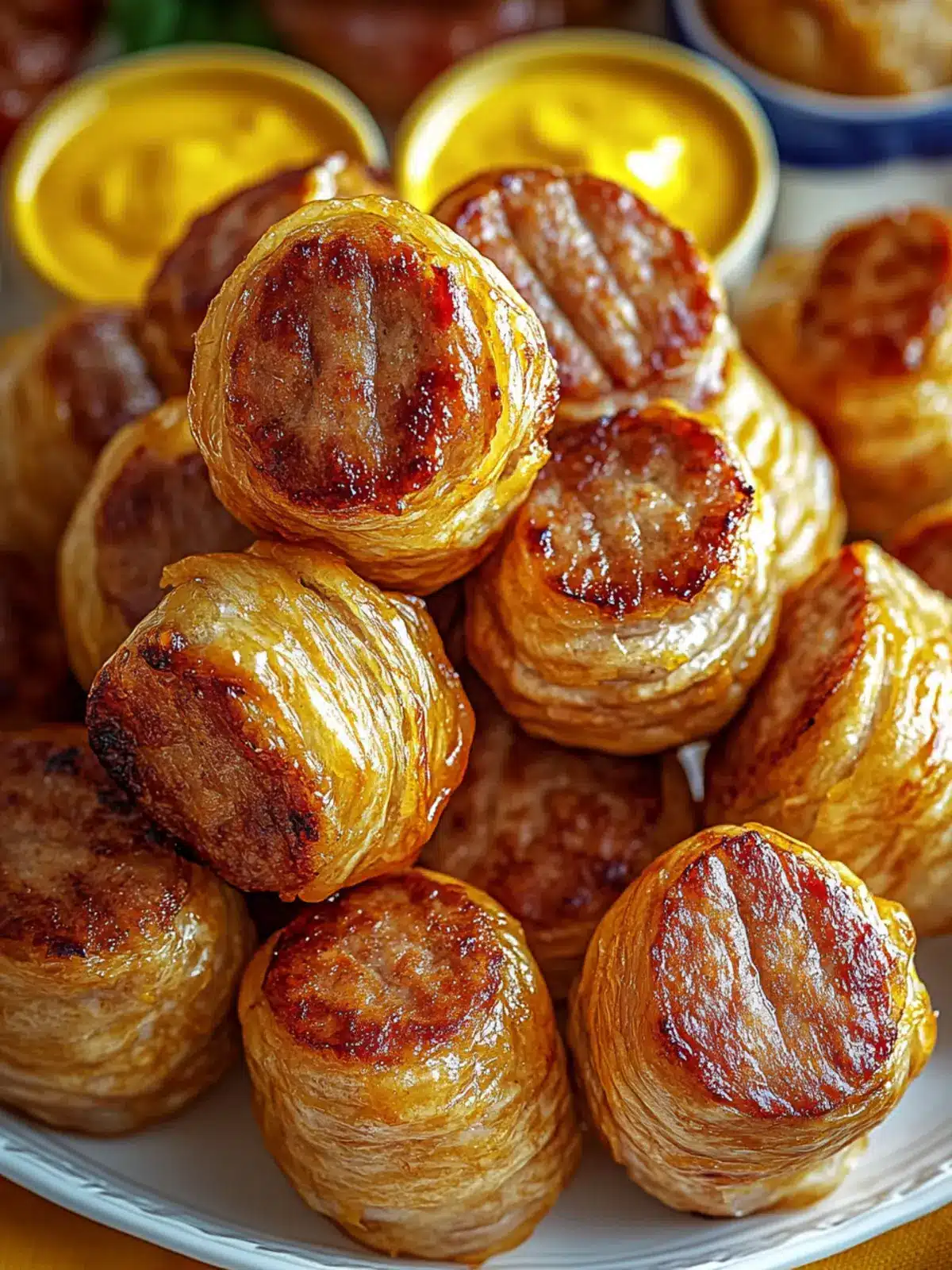 Kilted Sausage Bites