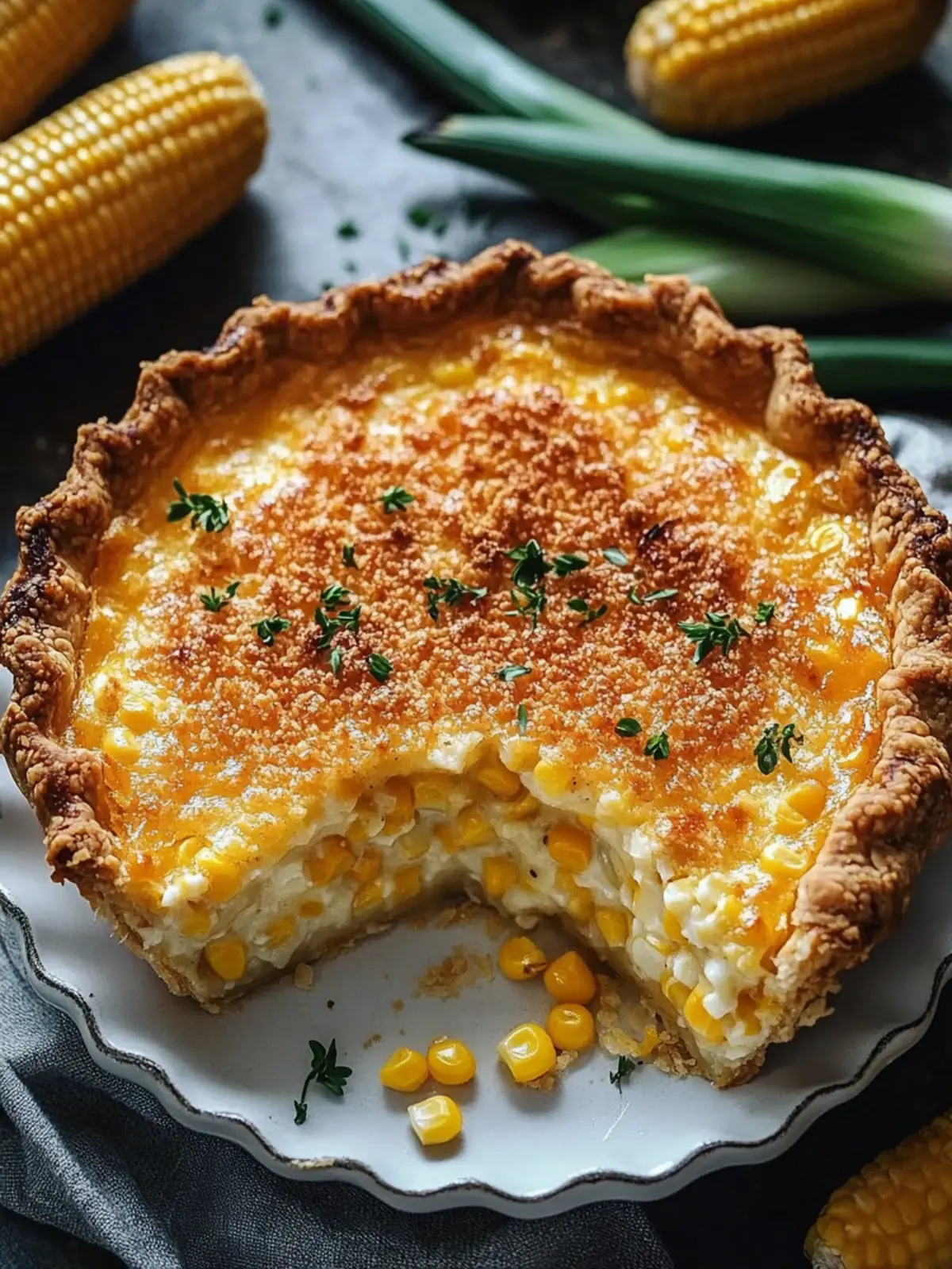 Cheddar Sweet Corn Pie: A Comfort Food You'll Crave Forever 3 Cheddar Sweet Corn Pie
