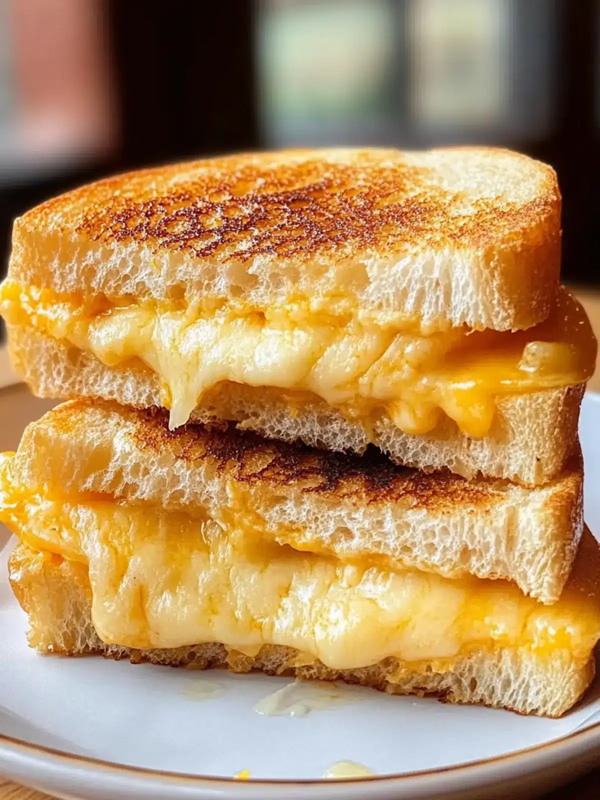 Perfect Air Fryer Grilled Cheese
