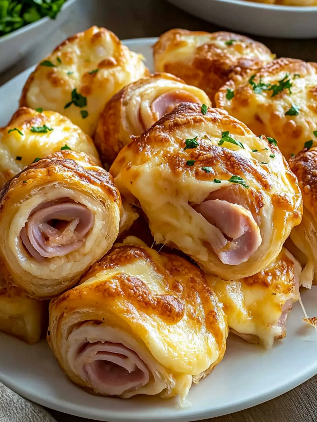 Ham And Cheese Roll Ups: Quick Bites for a Tasty Snack 3 Ham And Cheese Roll Ups