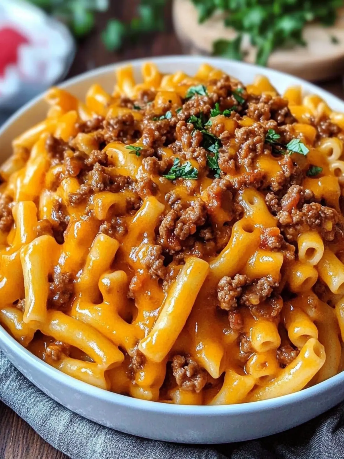 Savory Cheesy Sloppy Cheeseburger Pasta That Rocks Dinner Time 4 Cheesy Sloppy Cheeseburger Pasta