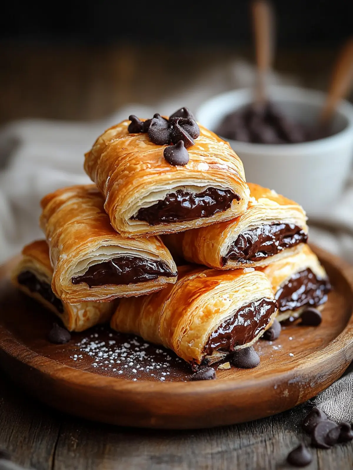 Delicious Chocolate Puff Pastry