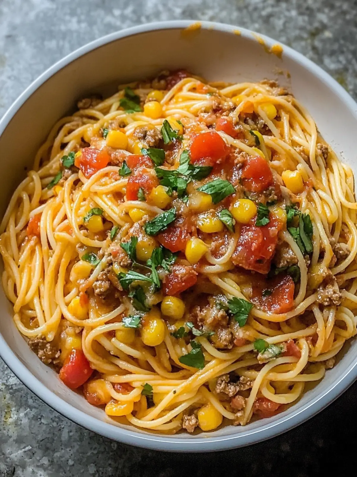Taco Spaghetti: A Fun Twist on Comfort Food You ll Love 4 TACO SPAGHETTI
