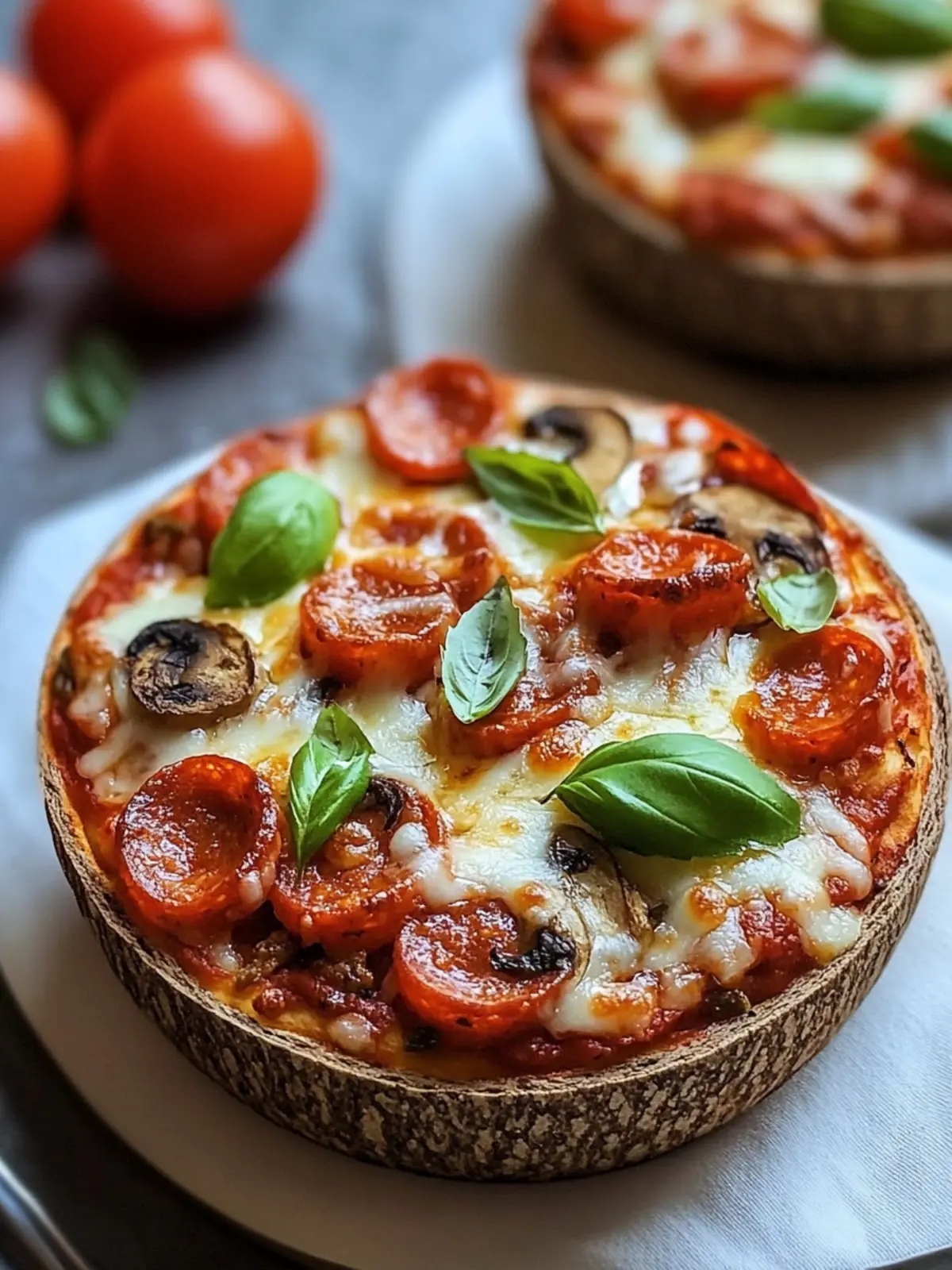 Low Carb Crustless Pizza Bowl