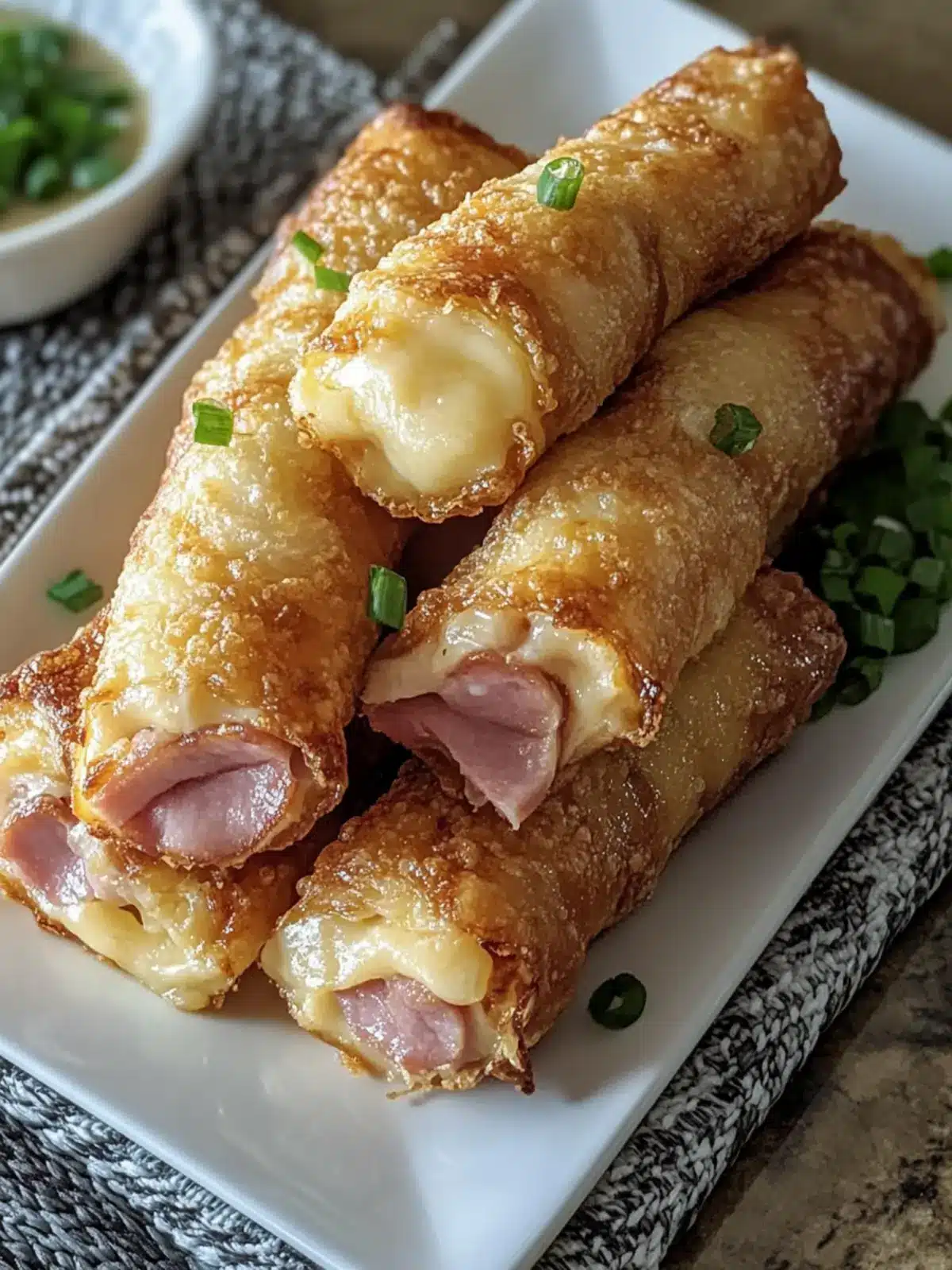 ham and cheese roll