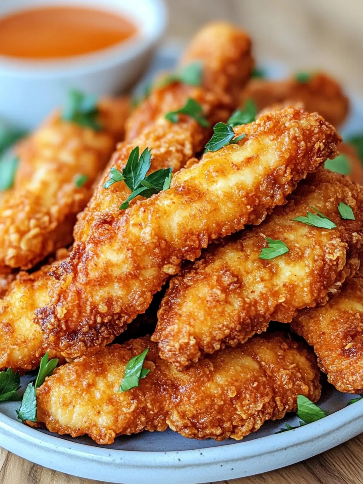 BUTTERMILK CHICKEN TENDERS WITH EXTRA CRISPY COATING