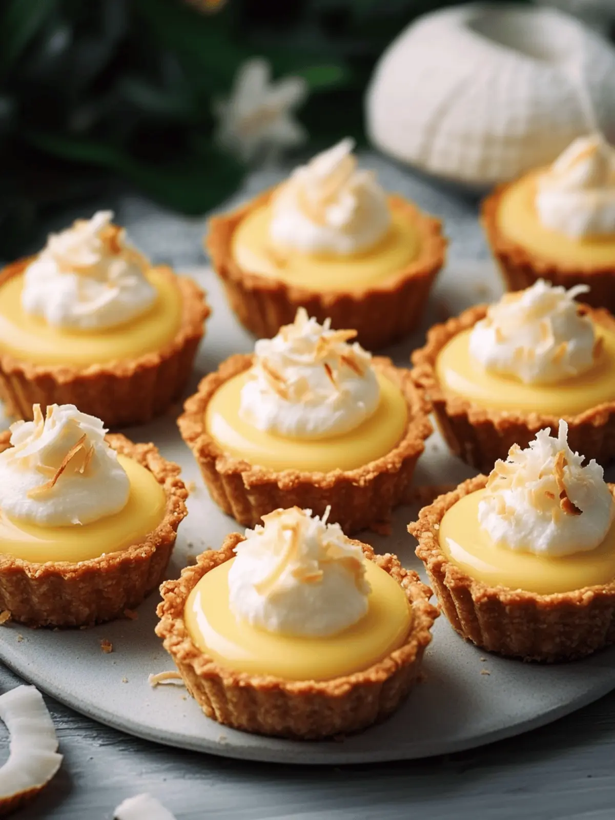 Decadent White Chocolate Coconut Custard Tart to Indulge In 3 White Chocolate Coconut Custard Tart
