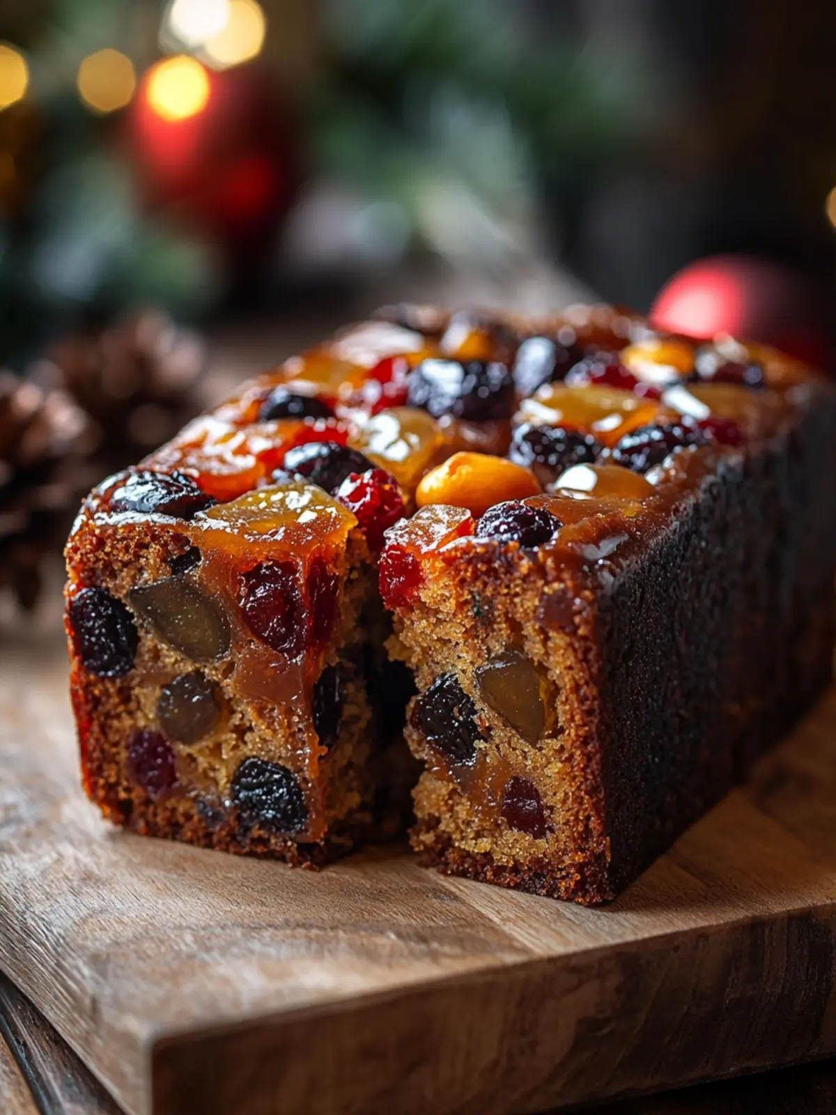 Boiled Christmas Fruit Cake