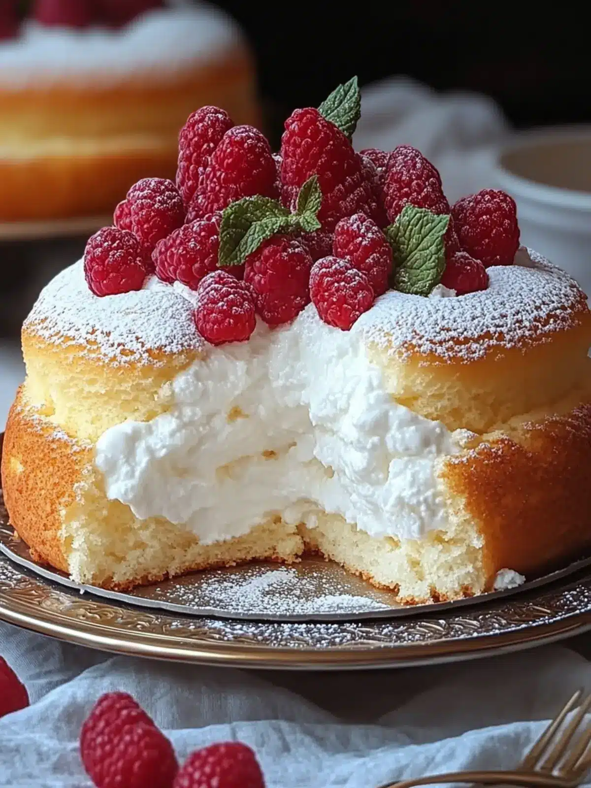 Cloud Cake with Yogurt