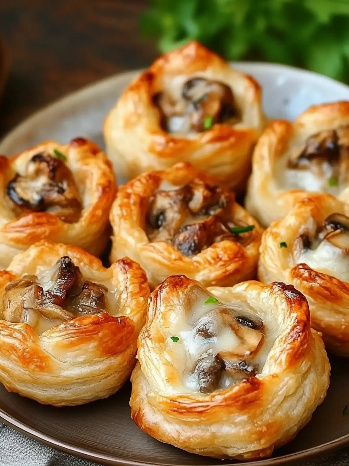 Irresistible Mushroom Cheese Puff Bites for Your Next Party 2 Mushroom Cheese Puff Bites
