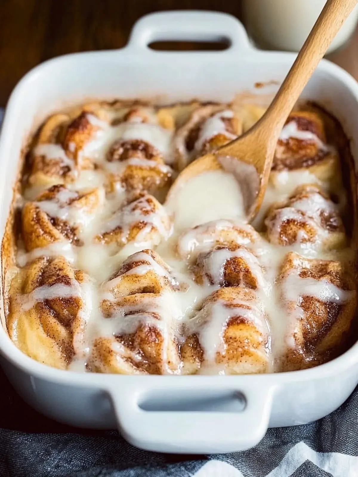 Apple Cinnamon Roll Bake Bliss: Warm, Fluffy Perfection 4 Apple Cinnamon Roll Bake
