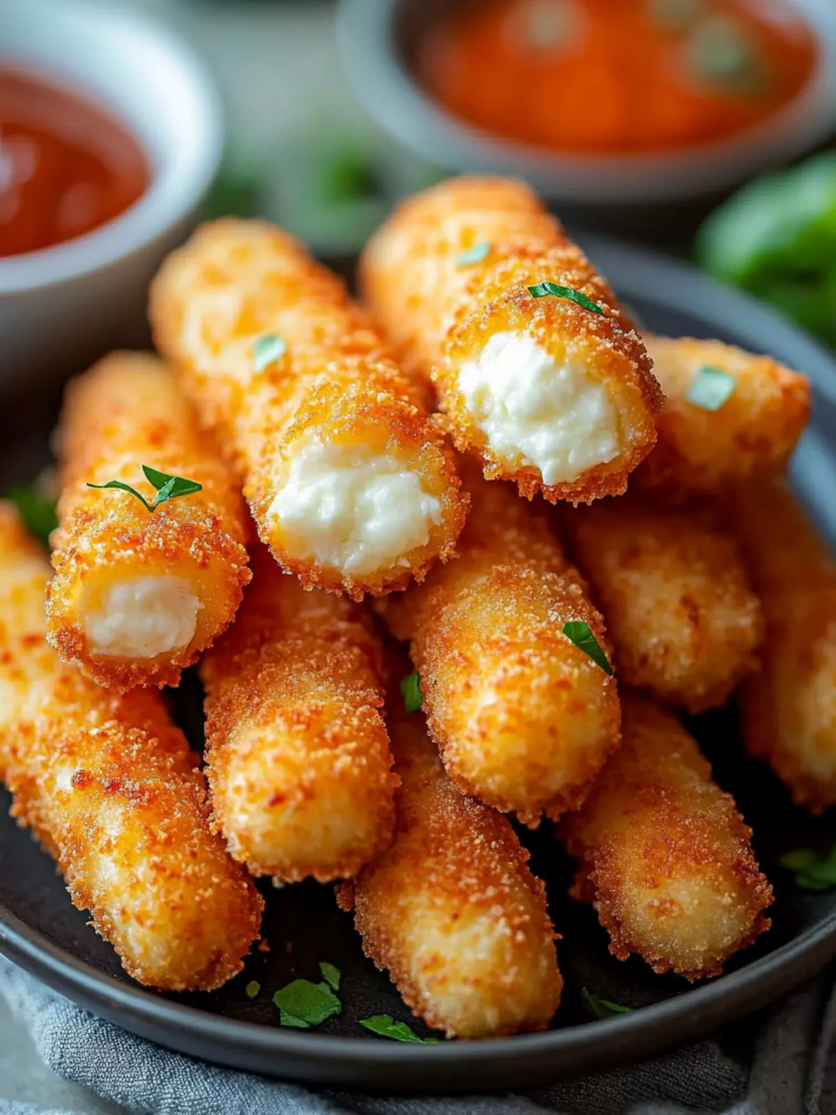 Crispy Air Fryer Mozzarella Sticks Recipe You ll Love 3 Air Fryer Mozzarella Sticks Recipe