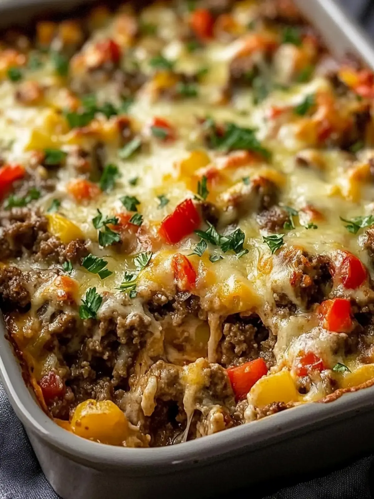 Philly Cheesesteak Casserole: A Comforting Twist You ll Love 2 Philly Cheesesteak Casserole