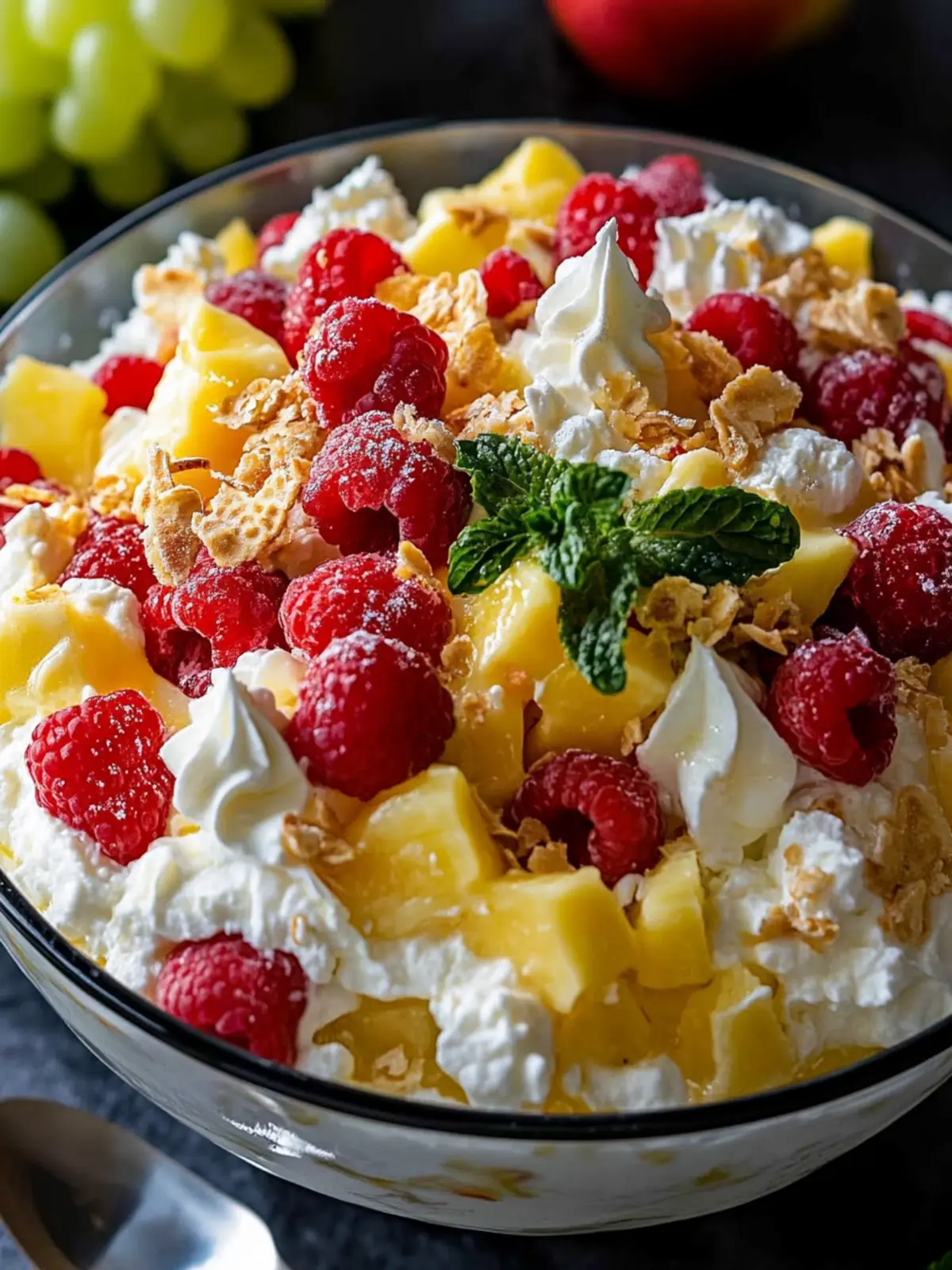 Hawaiian Cheesecake Salad: A Tropical Twist for Dessert Lovers 3 Hawaiian Cheesecake Salad