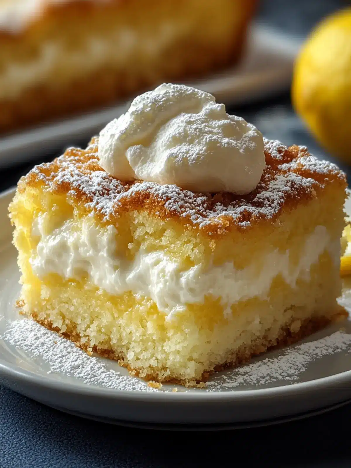 Lemon Cream Cheese Dump Cake That'll Brighten Your Day 2 Lemon Cream Cheese Dump Cake