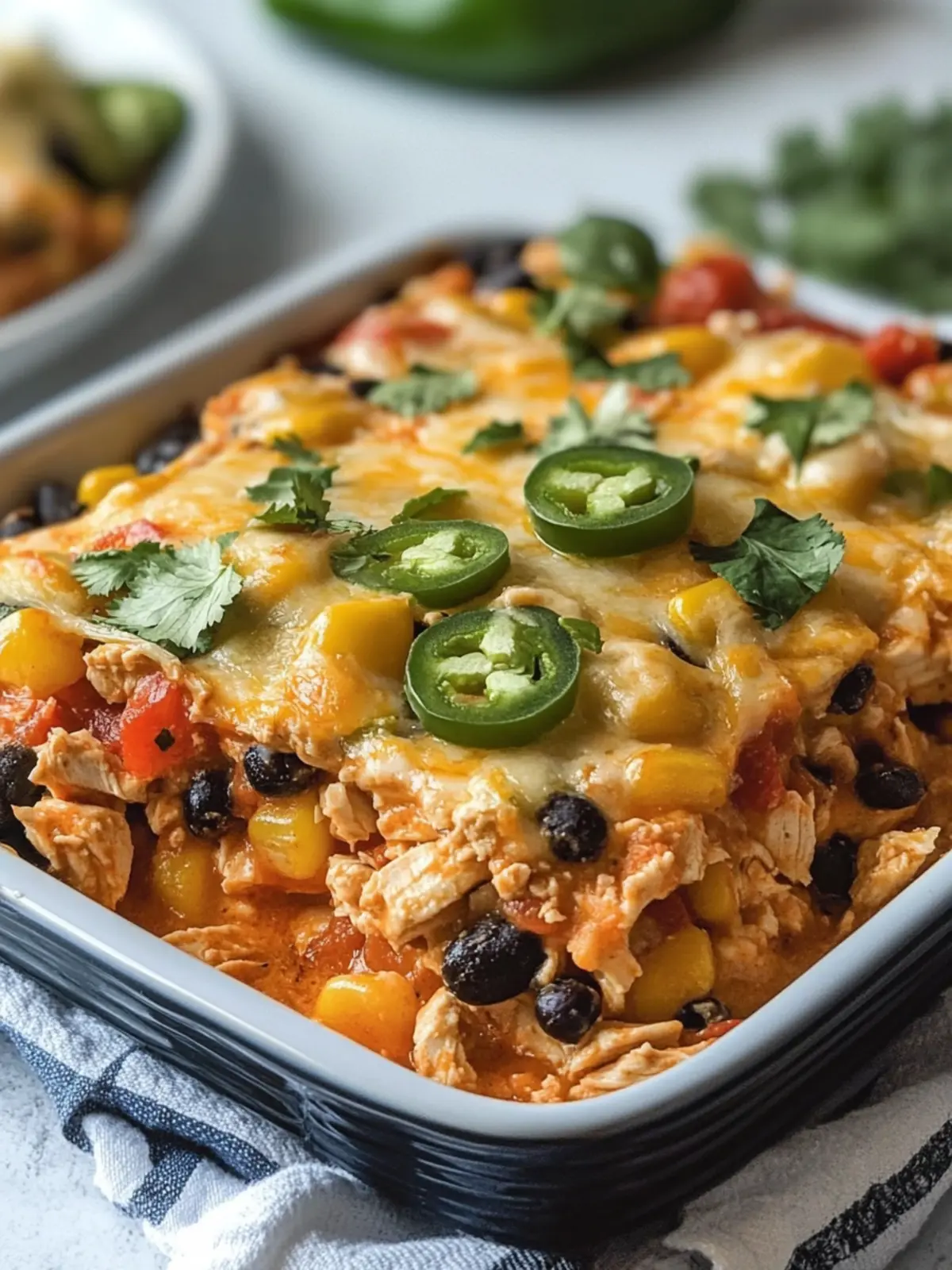 Satisfying Mexican Chicken Casserole for Cozy Nights 3 Mexican Chicken Casserole