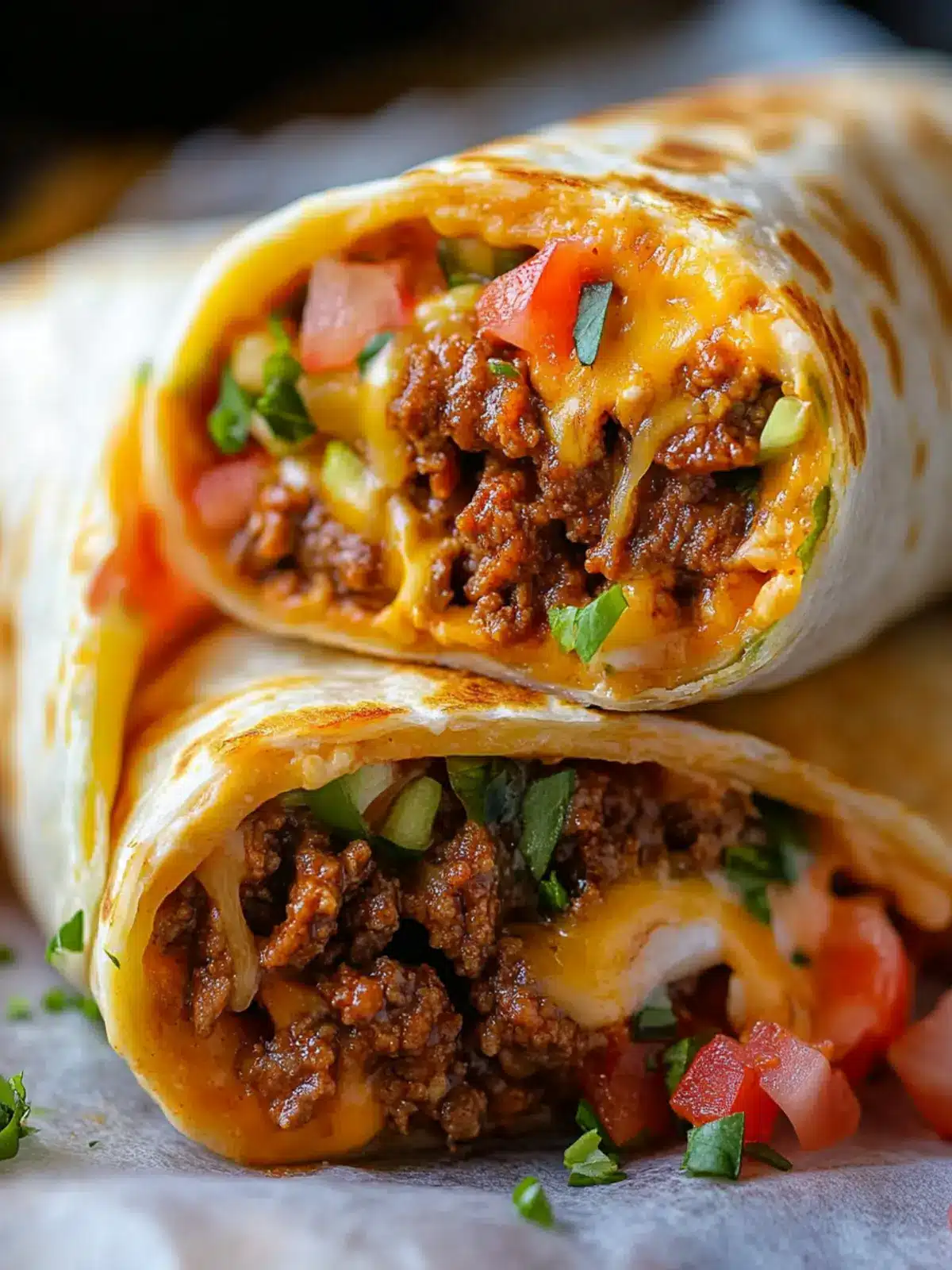 Savor the Bold Flavor of Beefy Nacho Cheese Wraps Tonight 2 Beefy Nacho Cheese Wrap