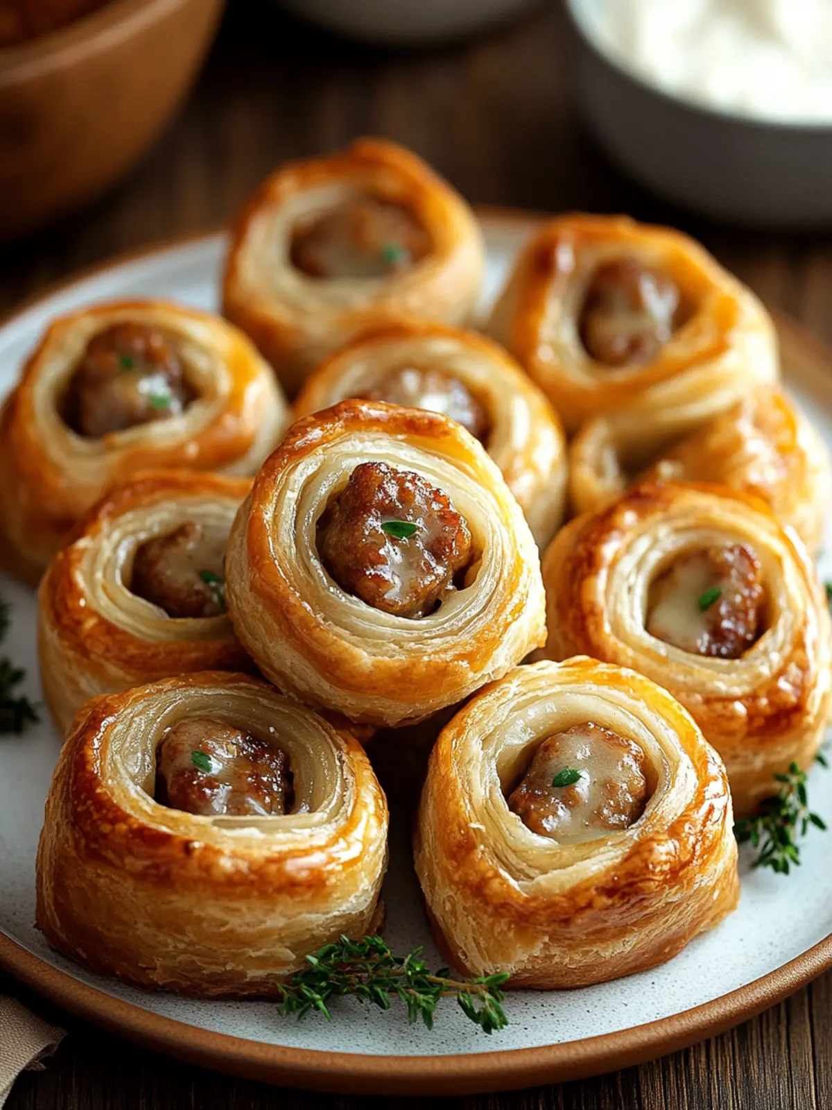 Savory French Onion Sausage Rolls That Steal the Show 2 French Onion Sausage Rolls