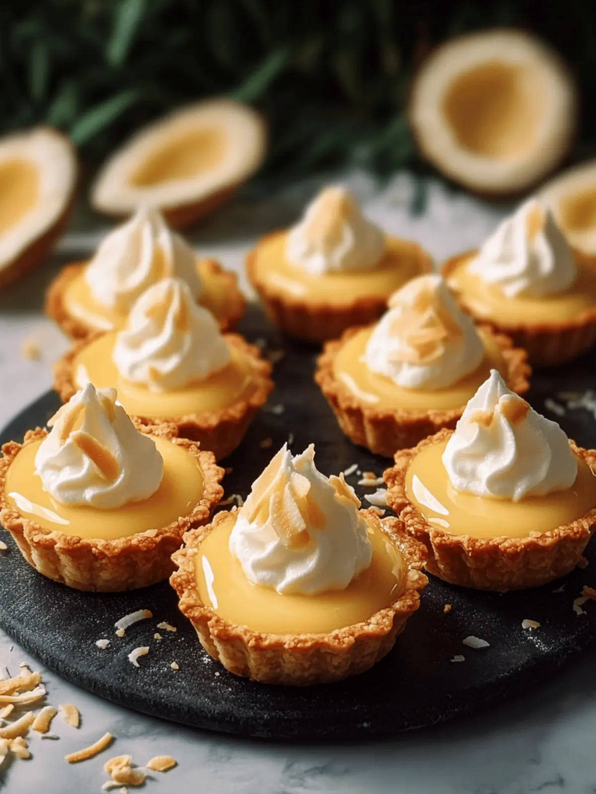 Decadent White Chocolate Coconut Custard Tart to Indulge In 2 White Chocolate Coconut Custard Tart