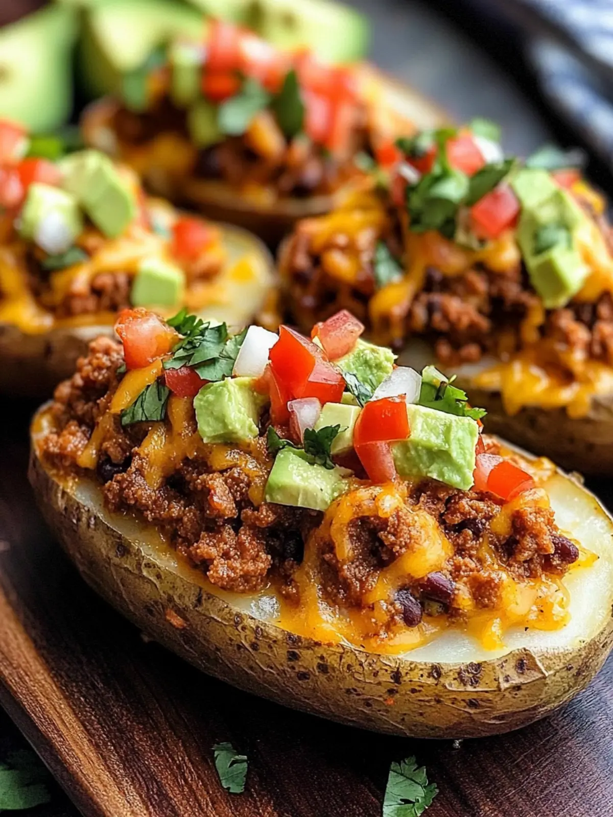 Double Stuffed Taco Potatoes for a Flavor Explosion at Home 2 Double Stuffed Taco Potatoes