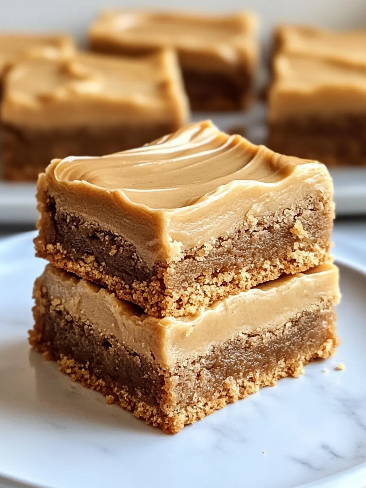 Peanut Butter Lunch Lady Cookie Bars with Creamy Frosting 3 PEANUT BUTTER LUNCH LADY COOKIE BARS WITH PEANUT BUTTER FROSTING