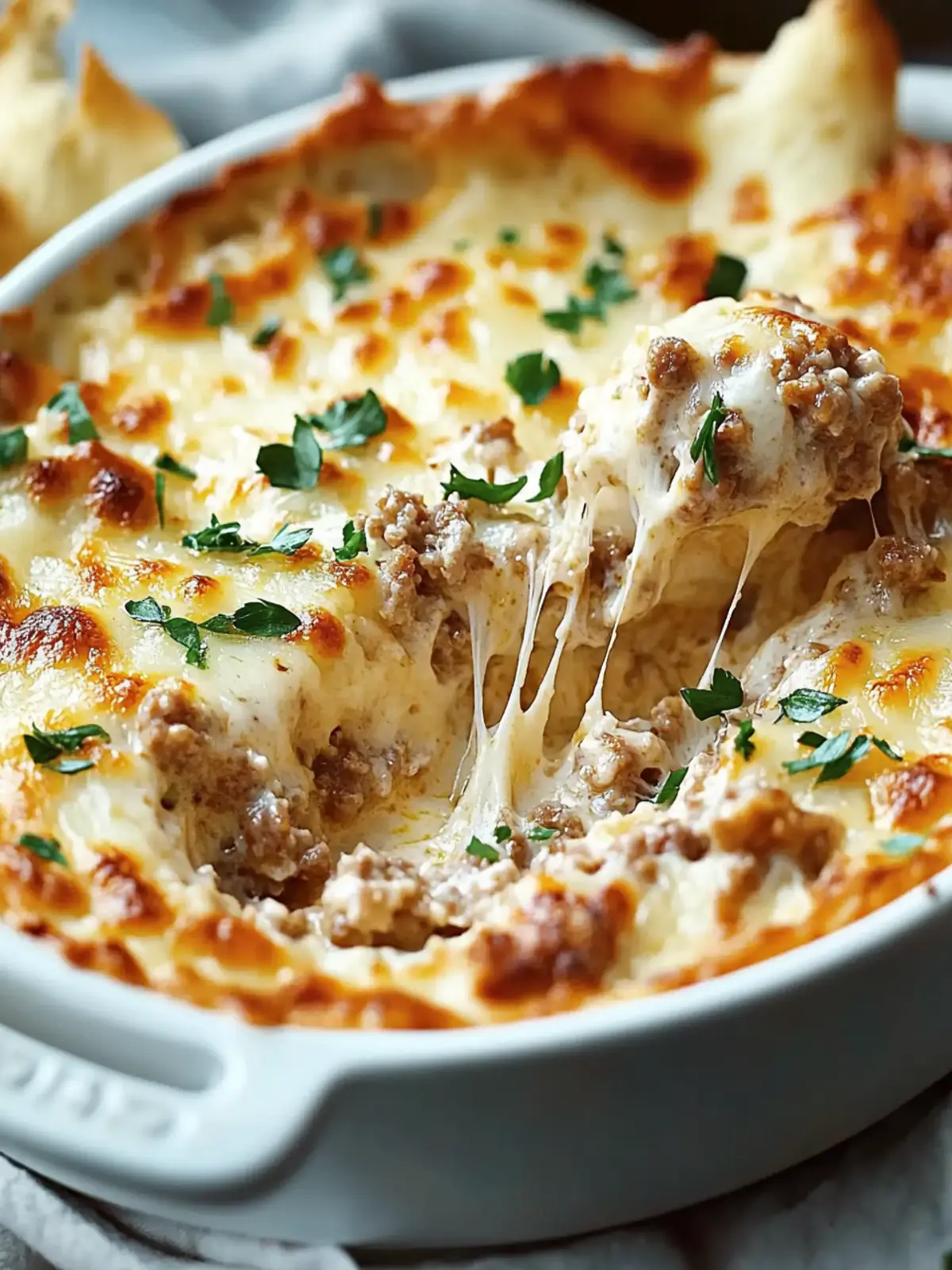 Sausage Cheese Dip: The Ultimate Game Day Crowd-Pleaser 2 Sausage Cheese Dip
